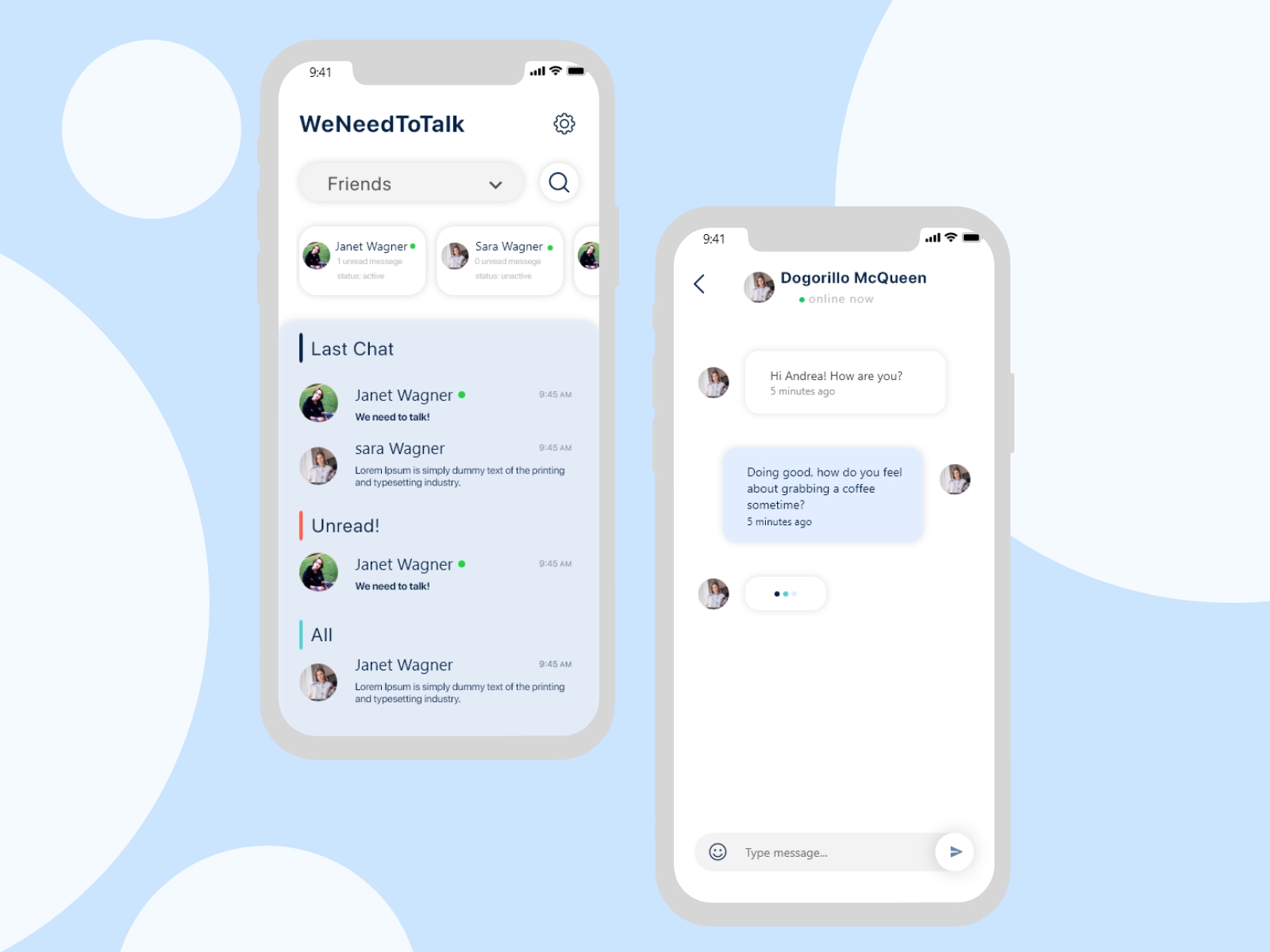 Chatting app 